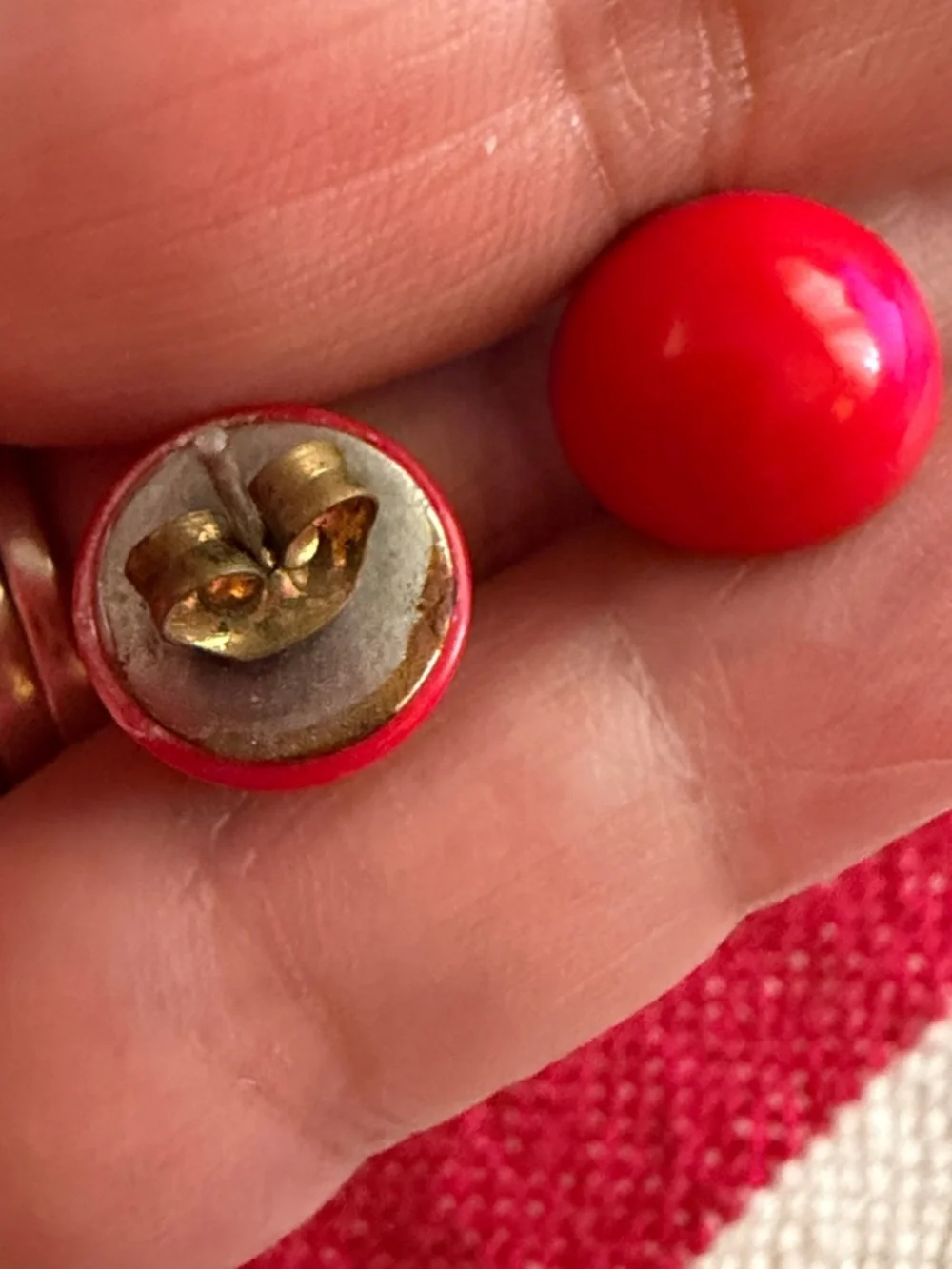 VTG Patriotic Red, White & Blue Earring Bundle